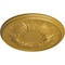 Ekena Millwork Wakefield Ceiling Medallion (Fits Canopies up to 3 5/8"), 11 3/4"OD x 1 1/4"P, Iridescent Gold CM11WAIGS - alternate 3